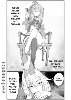 Manga about turning Lady Thelema into servant