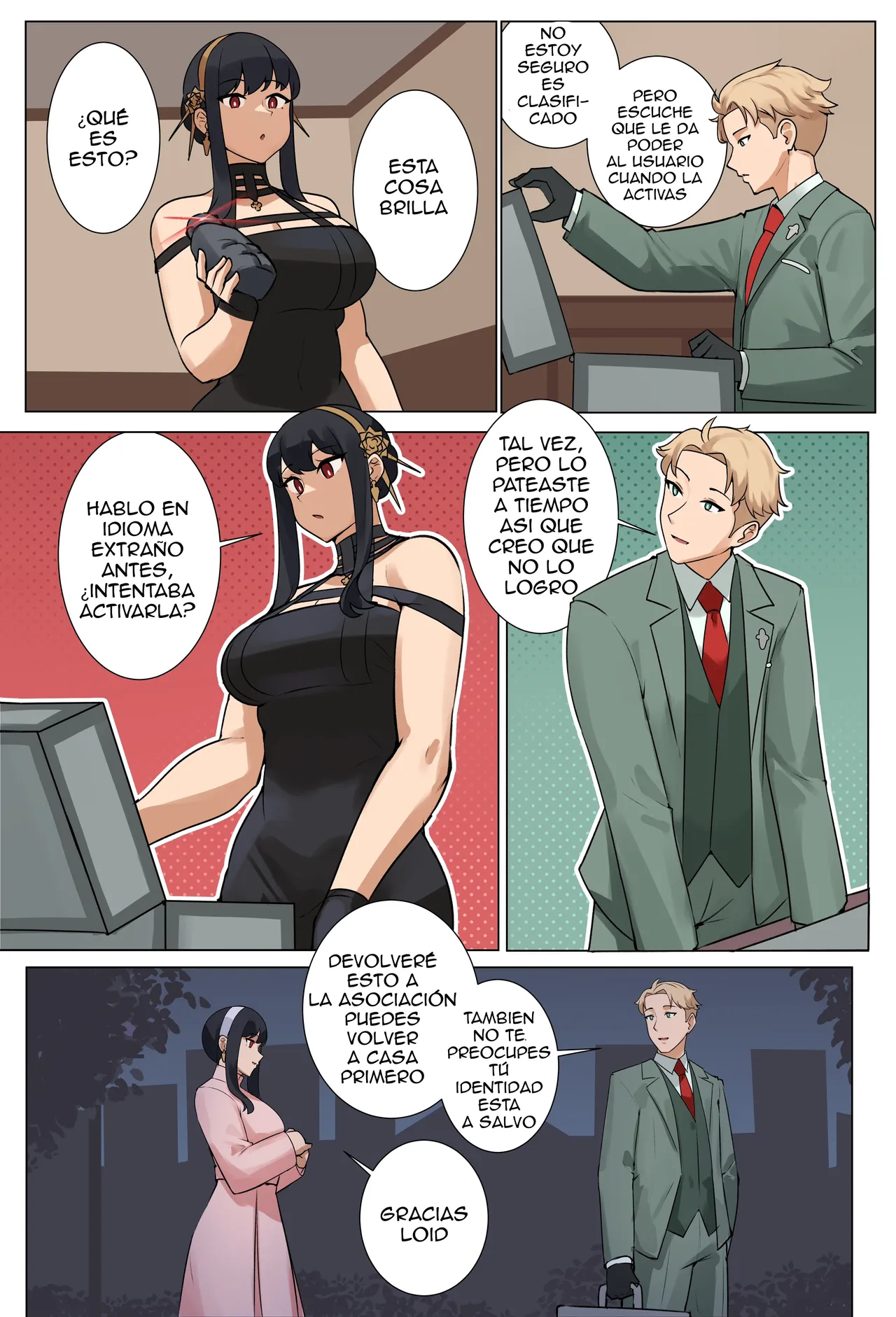 Yor Comic ｜ Spanish page 4 full