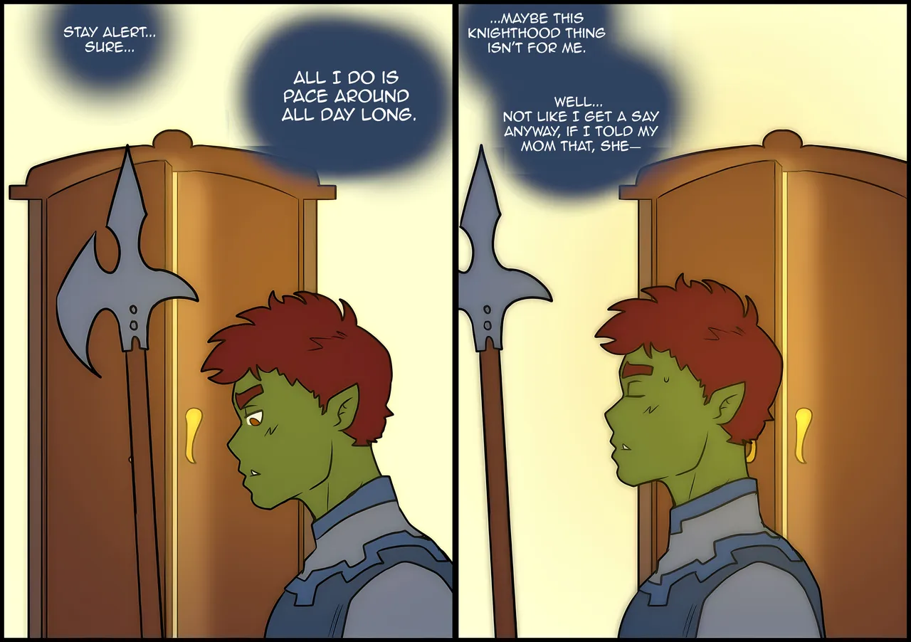 Princess X Orc Knight page 5 full