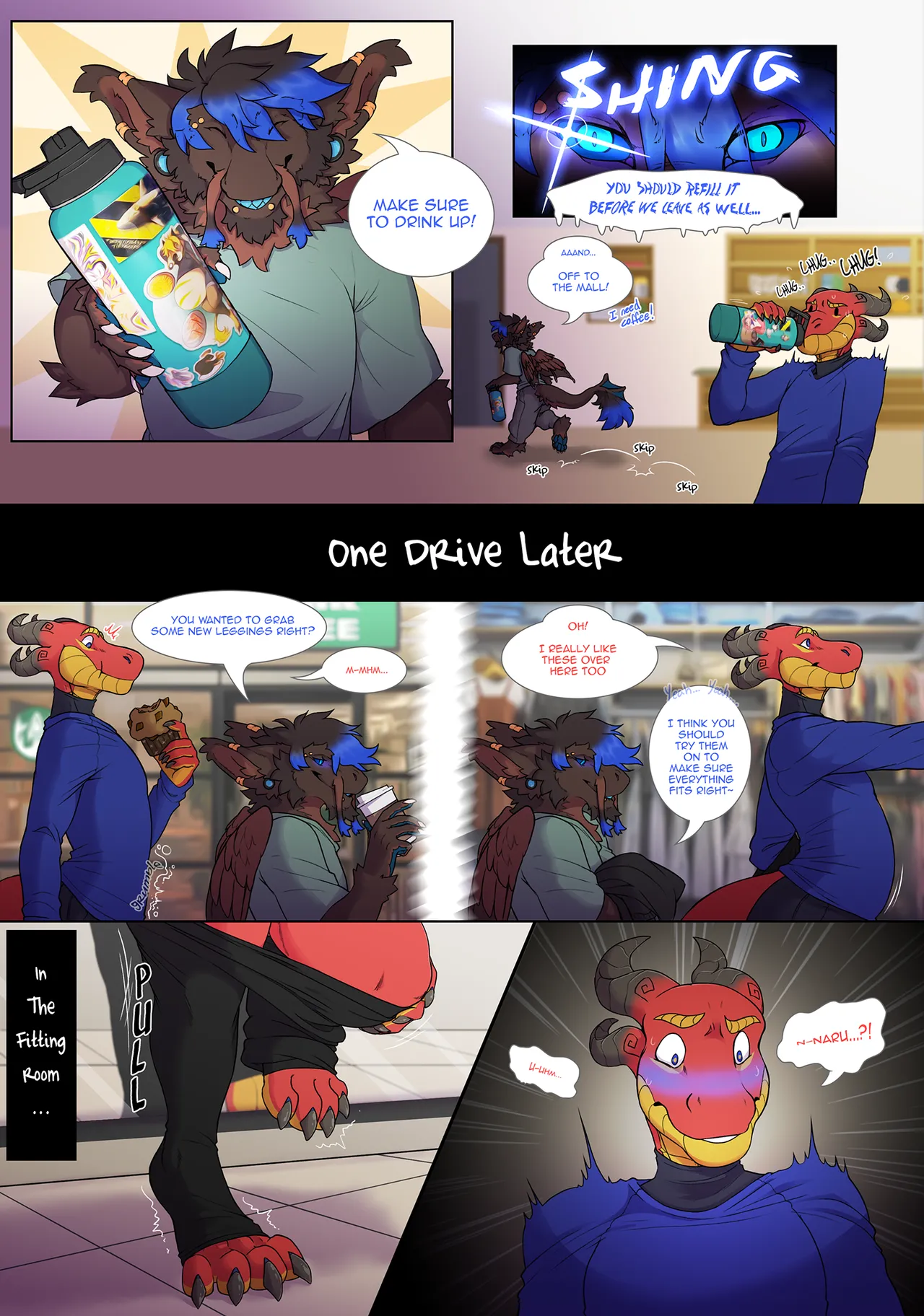 Comic: "Fitting Room" page 2 full