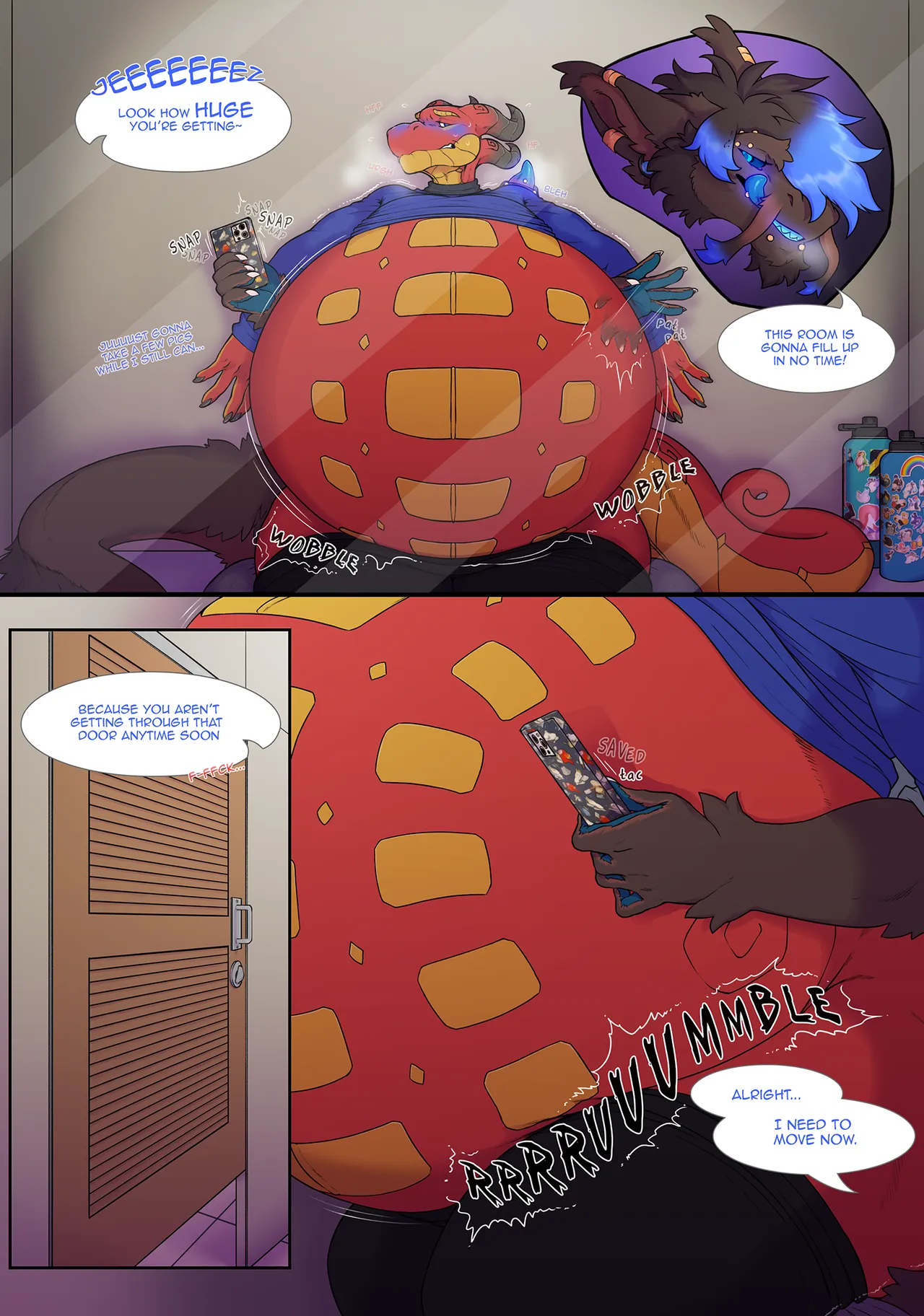 Comic: "Fitting Room" page 7 full
