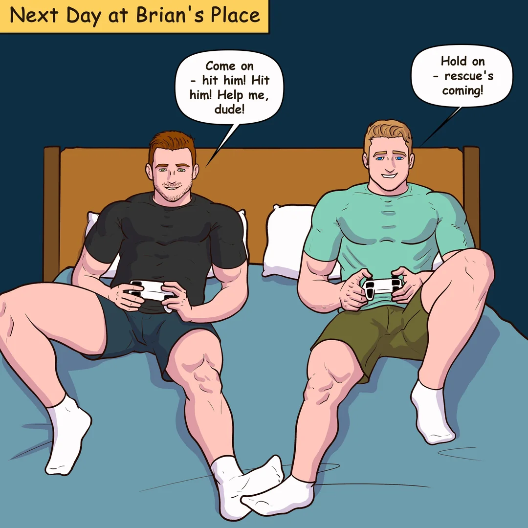 Gabo Artwork Comic 76 – Eric Home Alone page 12 full