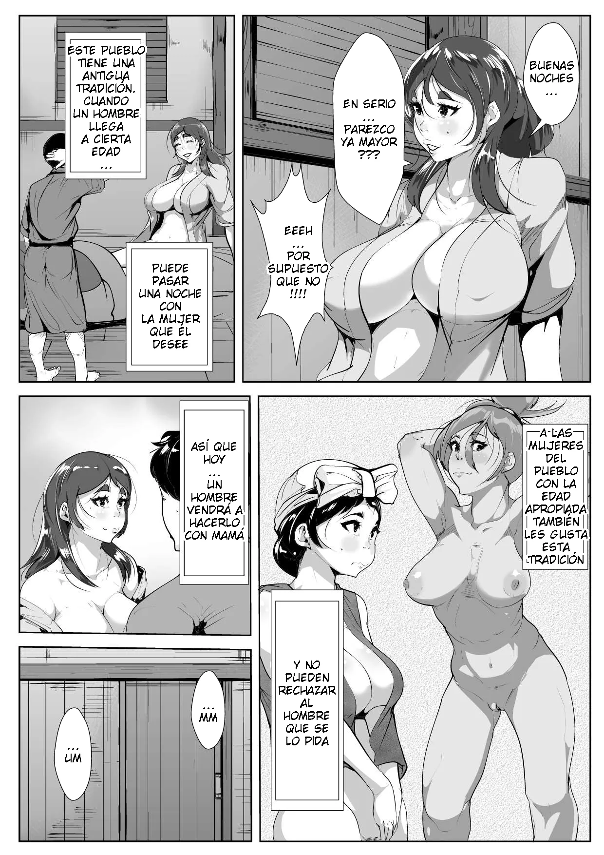 AKYS Honpo - Yobai no Fuushuu no Aru Mura de Haha to ESP page 4 full
