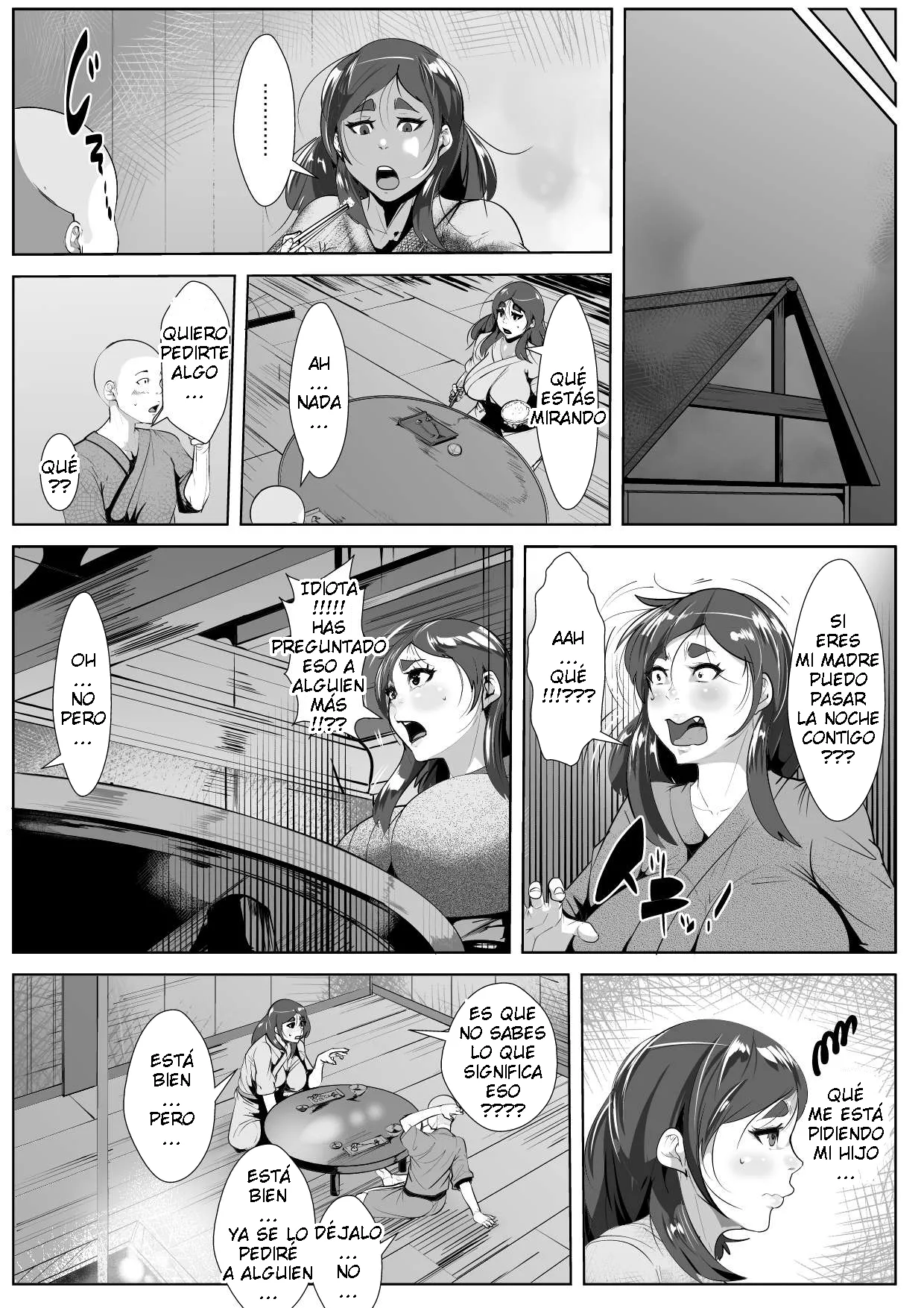 AKYS Honpo - Yobai no Fuushuu no Aru Mura de Haha to ESP page 8 full