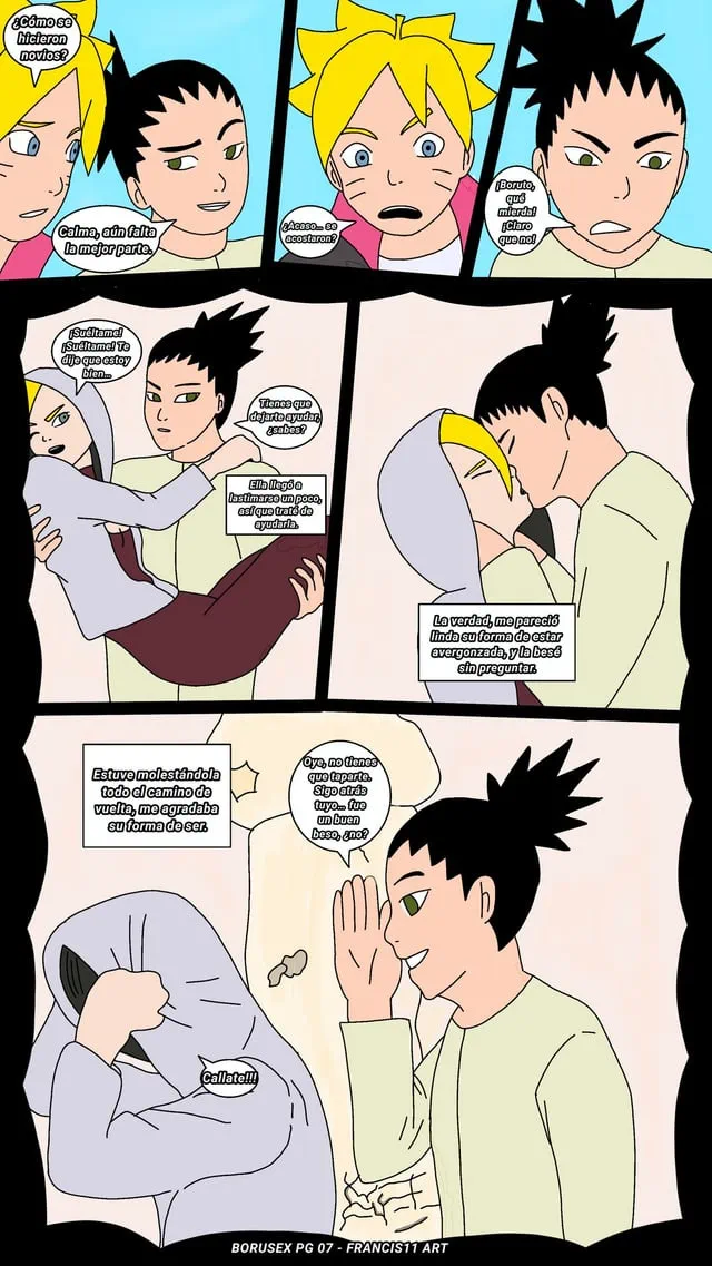 Comic Boruto - BoruSex tomo 1 - Pg 01-30 page 8 full