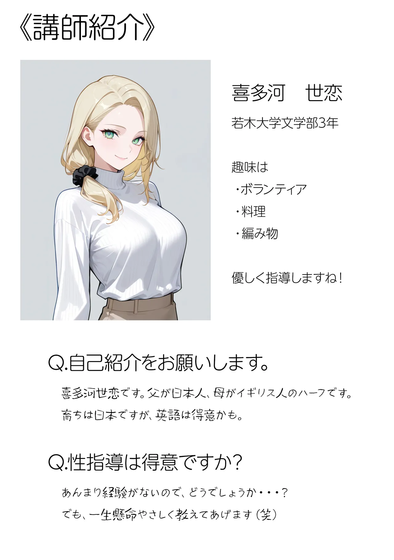 にわとりまんじゅう - 塾のお姉さんは常識改変されています～喜多河世恋編～ page 3 full