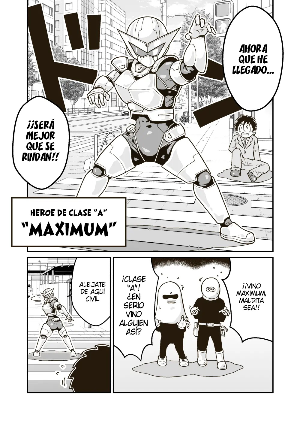 Seigi no hiro makishimasu no sugao ~ El héroe de la justicia Maximum page 5 full