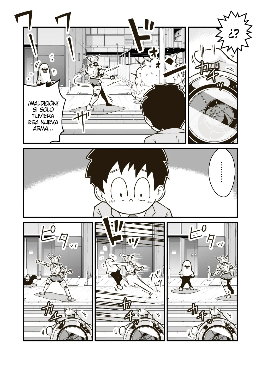 Seigi no hiro makishimasu no sugao ~ El héroe de la justicia Maximum page 8 full