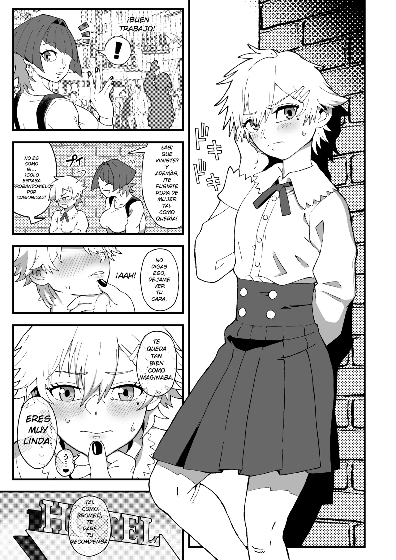 Off-Pako Shippai!? Futanari Mangakka no Kanojo ni Natta Ore - Offline sex failed!? A boy who became the girlfriend of a futanari manga artist page 10 full