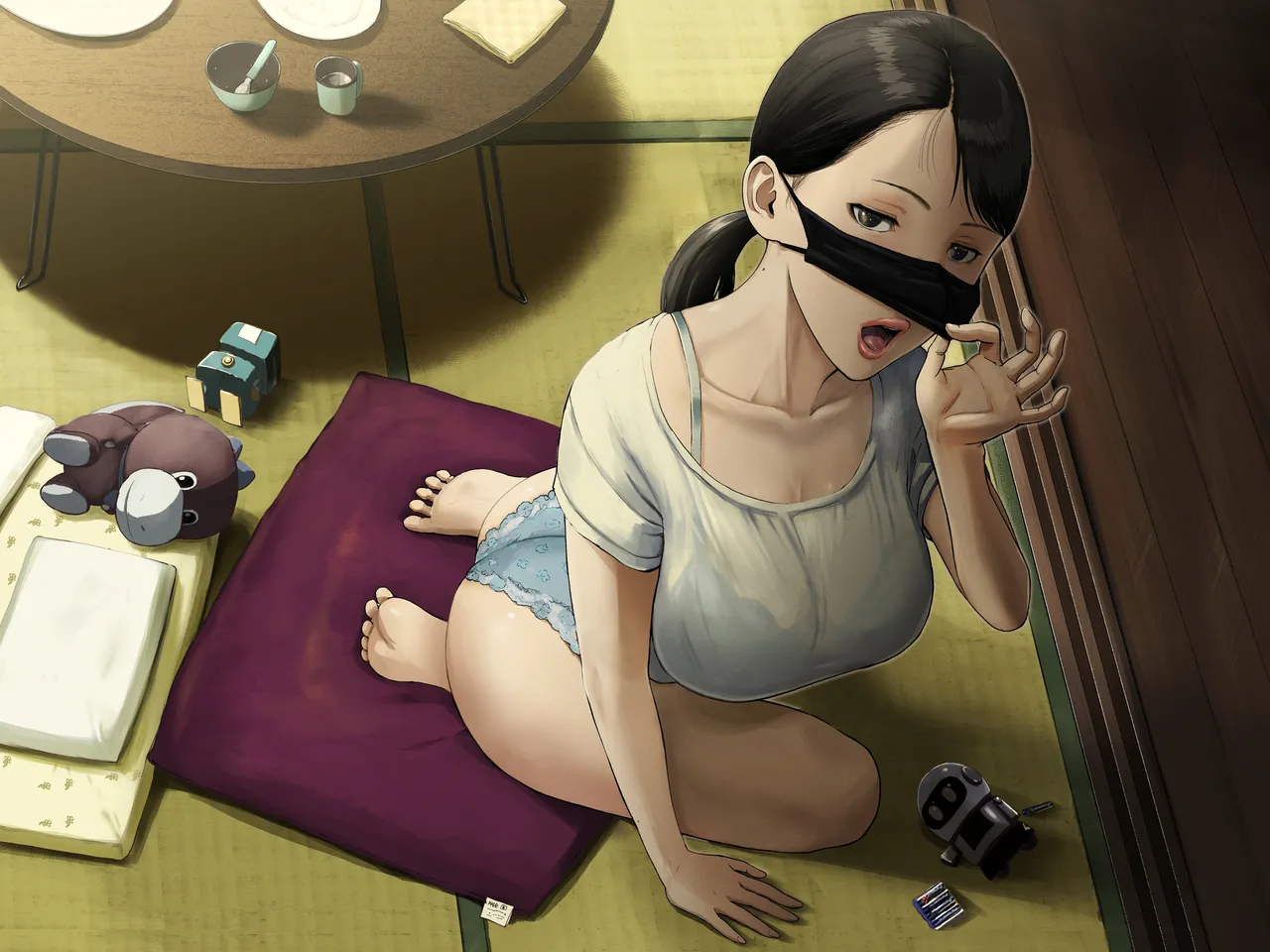 SinMama Papakatsu ~Shokuba no Joshi to Appli de Deattara~ page 2 full