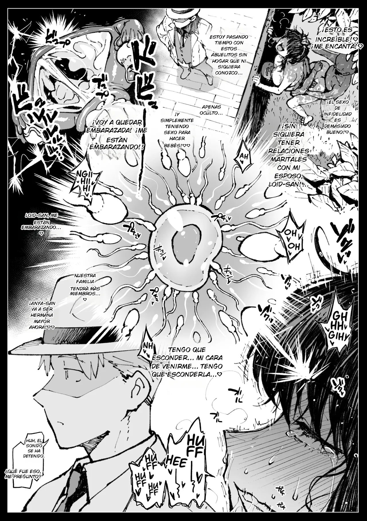 Yor es atrapada por un grupo de ancianos sin hogar  MTL page 11 full
