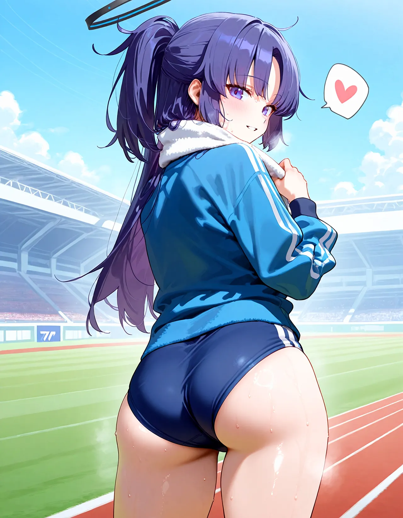 SH戦士 - Yuuka gym uniform page 5 full