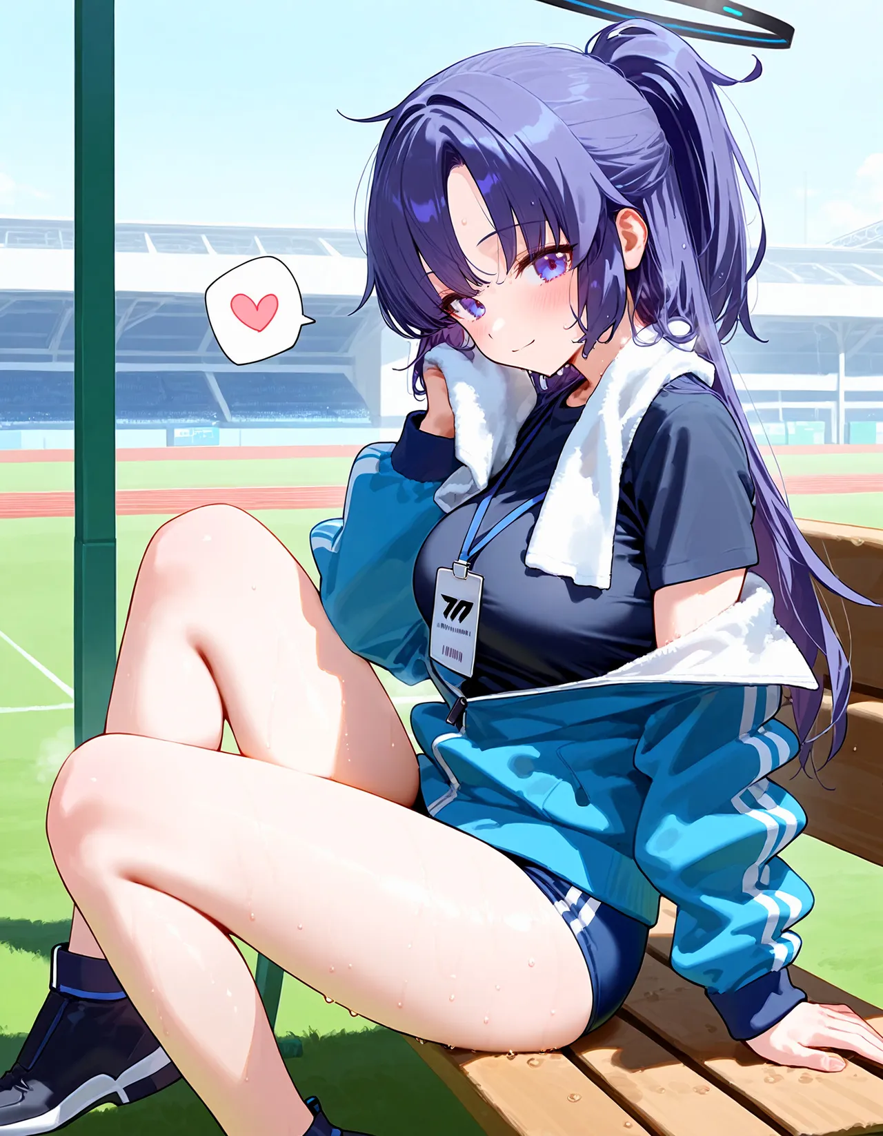 SH戦士 - Yuuka gym uniform page 6 full
