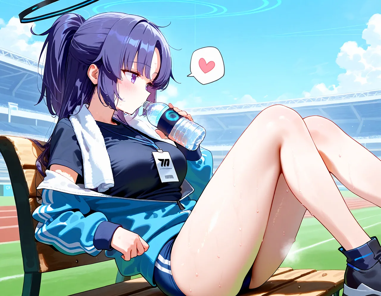 SH戦士 - Yuuka gym uniform page 7 full