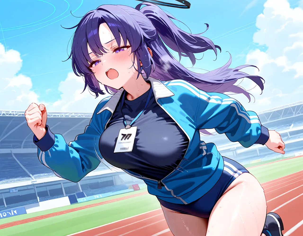 SH戦士 - Yuuka gym uniform page 9 full