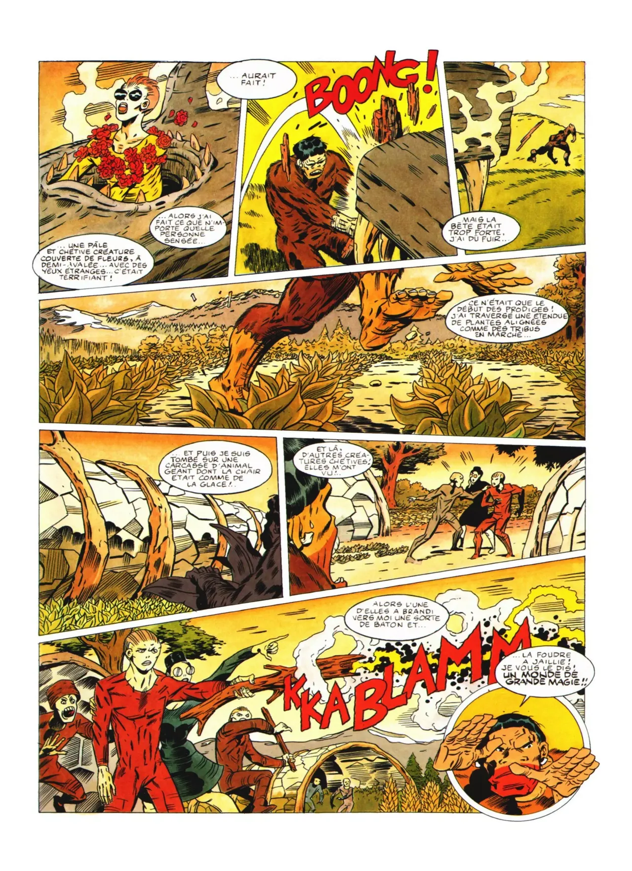 Dinosaur Bop #4 : Shaman blues page 10 full
