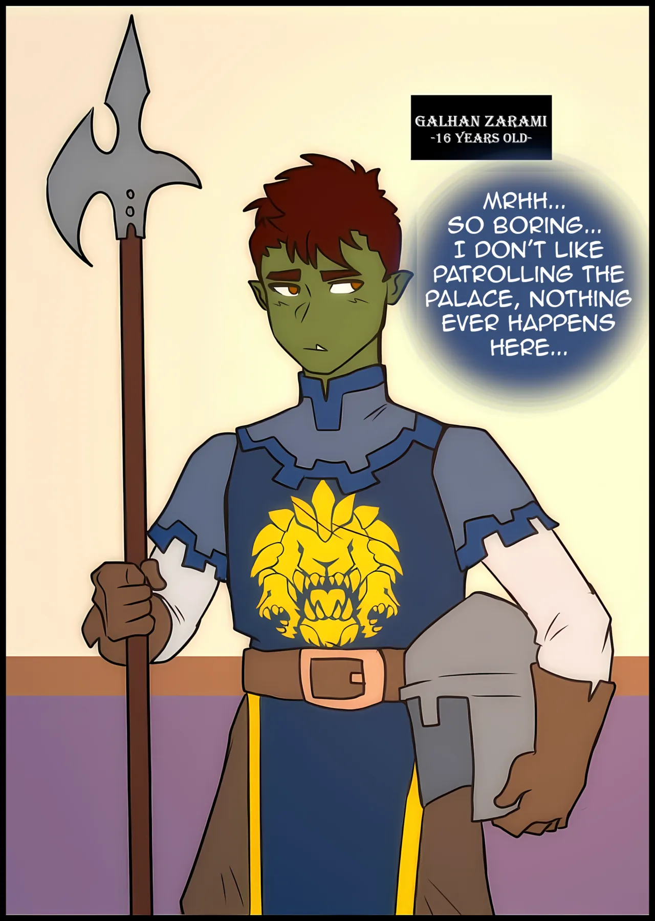 Princess X Orc Knight page 3 full