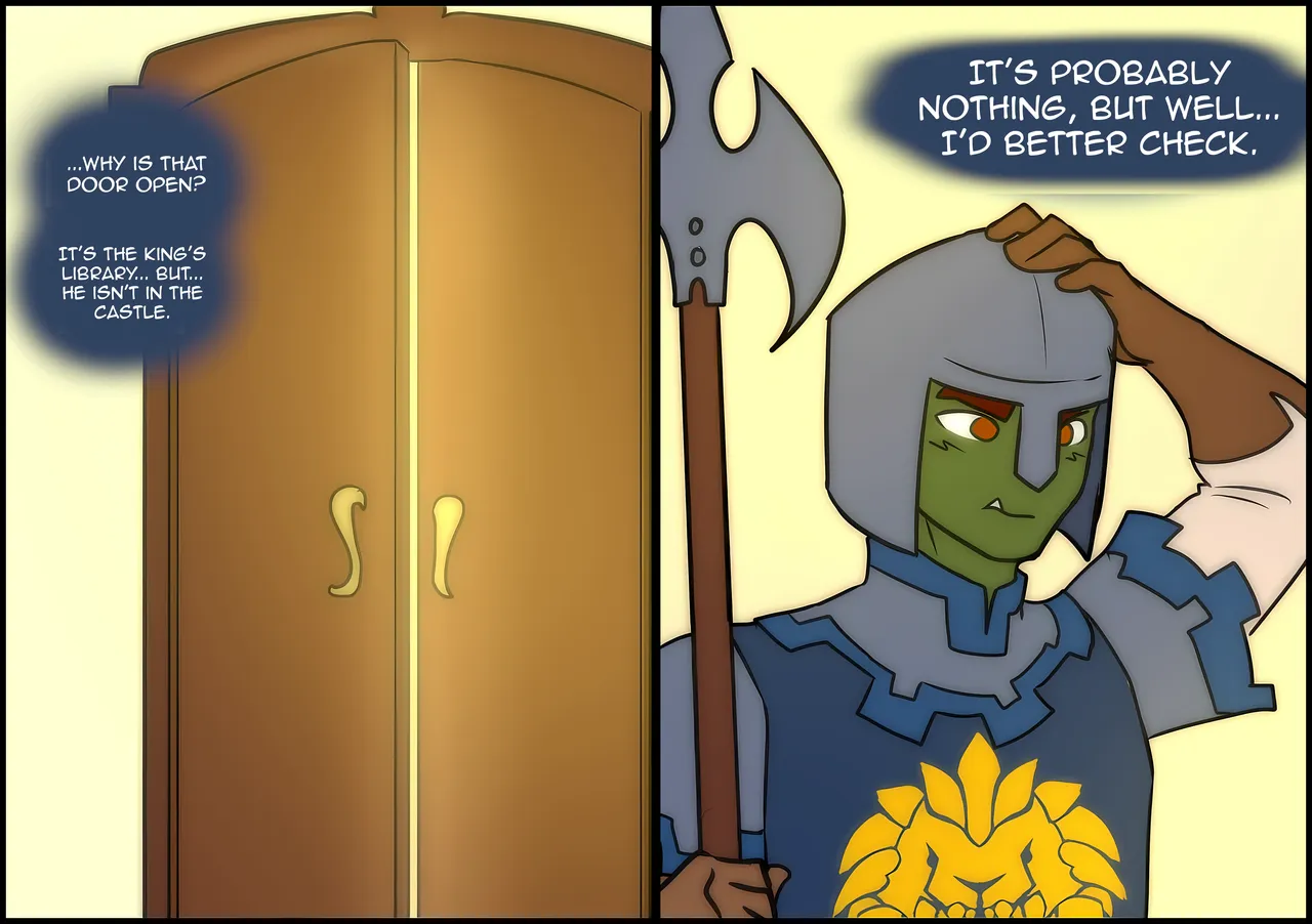 Princess X Orc Knight page 6 full