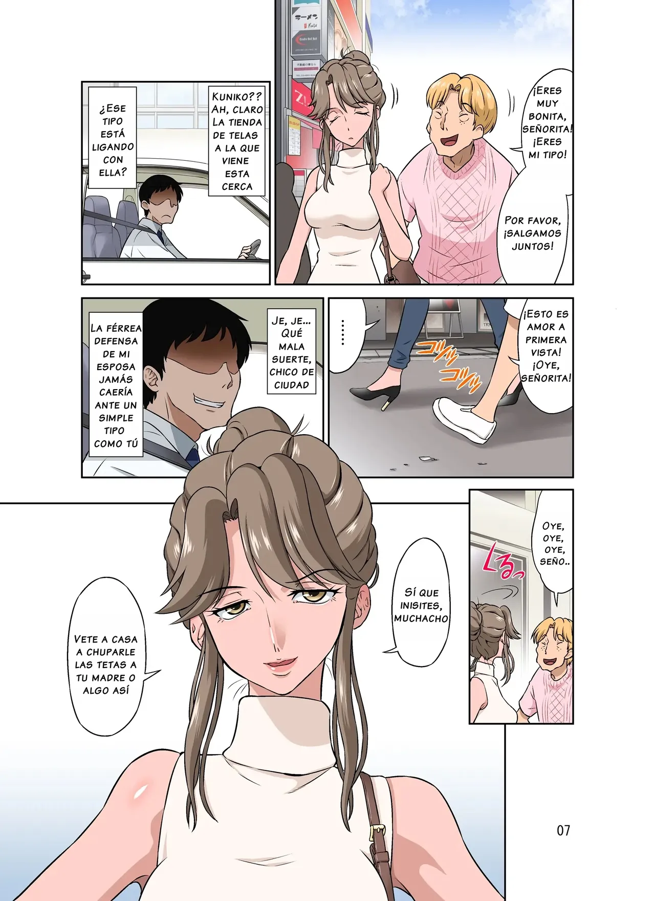 Ore Shucchouchuu, Tsuma Netorarechuu.｜Durante un Viaje de Negocios, Mi Mujer se Está Marchando a una Escapada NTR. page 6 full