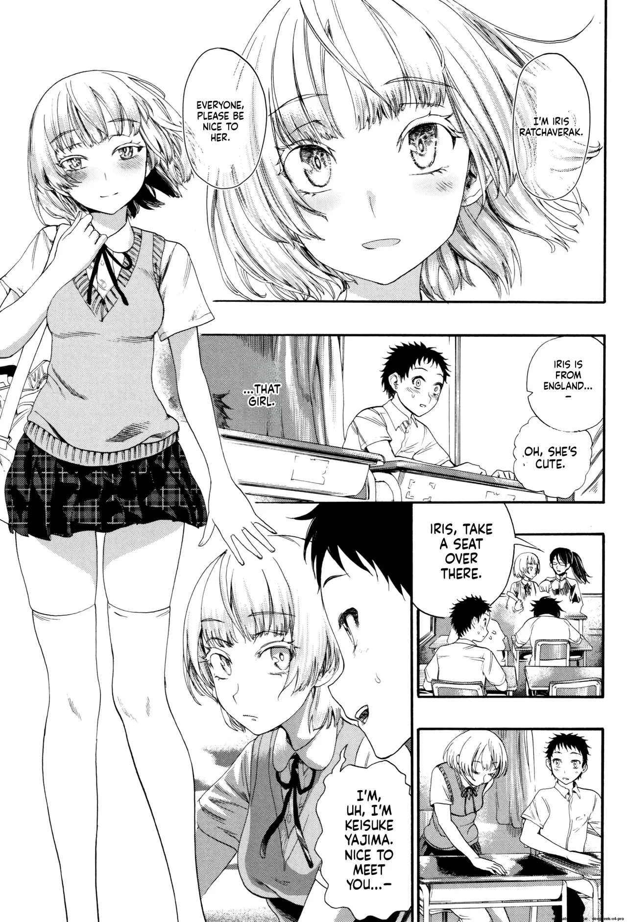 Mankai Harem School page 6 full