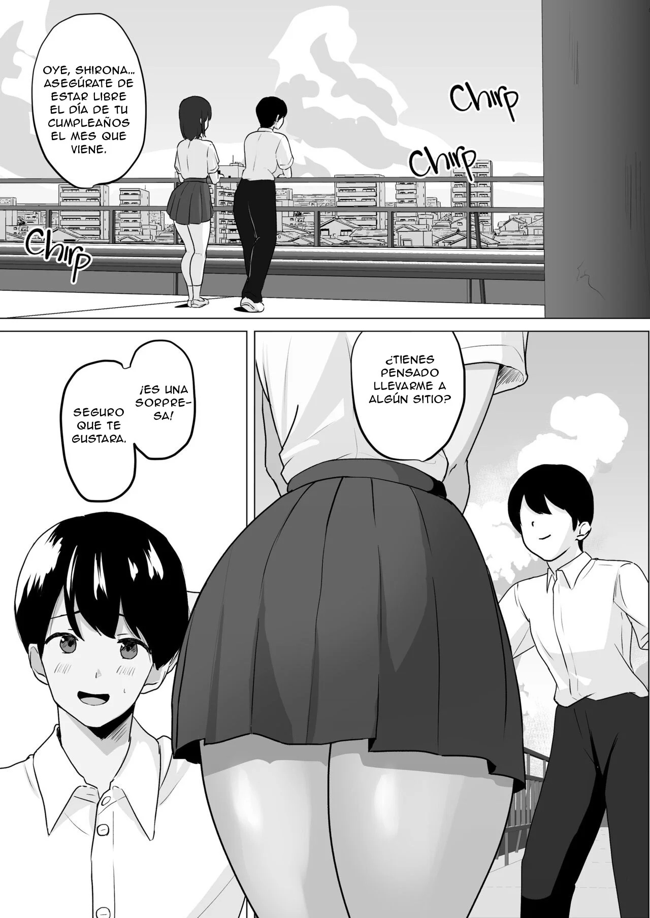 Kareshi ja Kikenai Seiso Kanojo no Oho-goe page 3 full