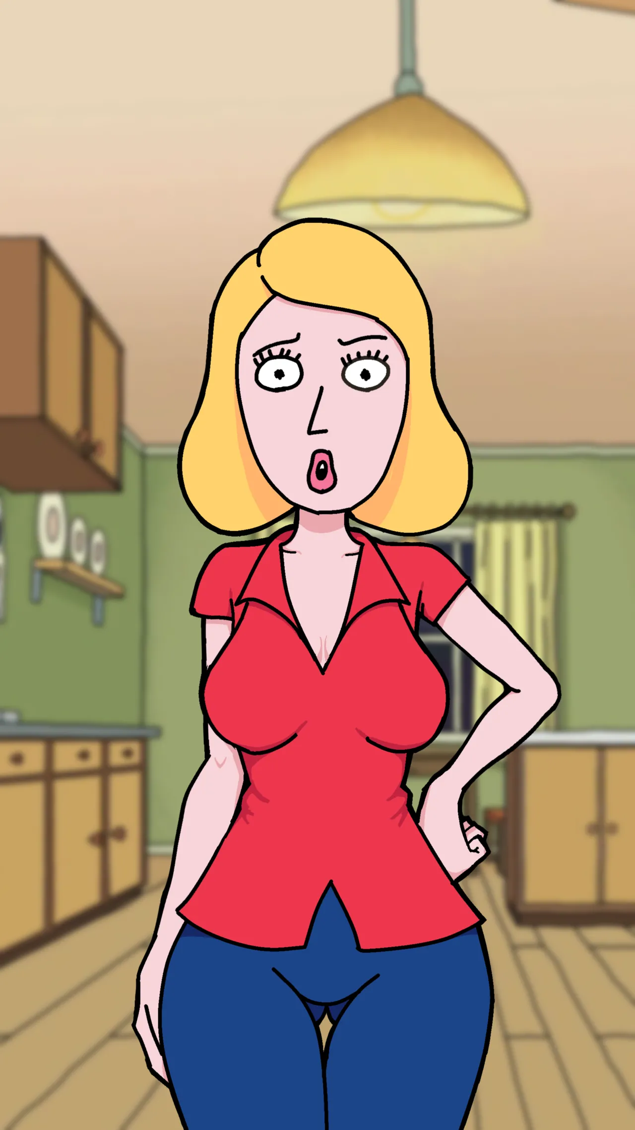 Beth's transformation into a sexbot! - Rick and morty page 5 full
