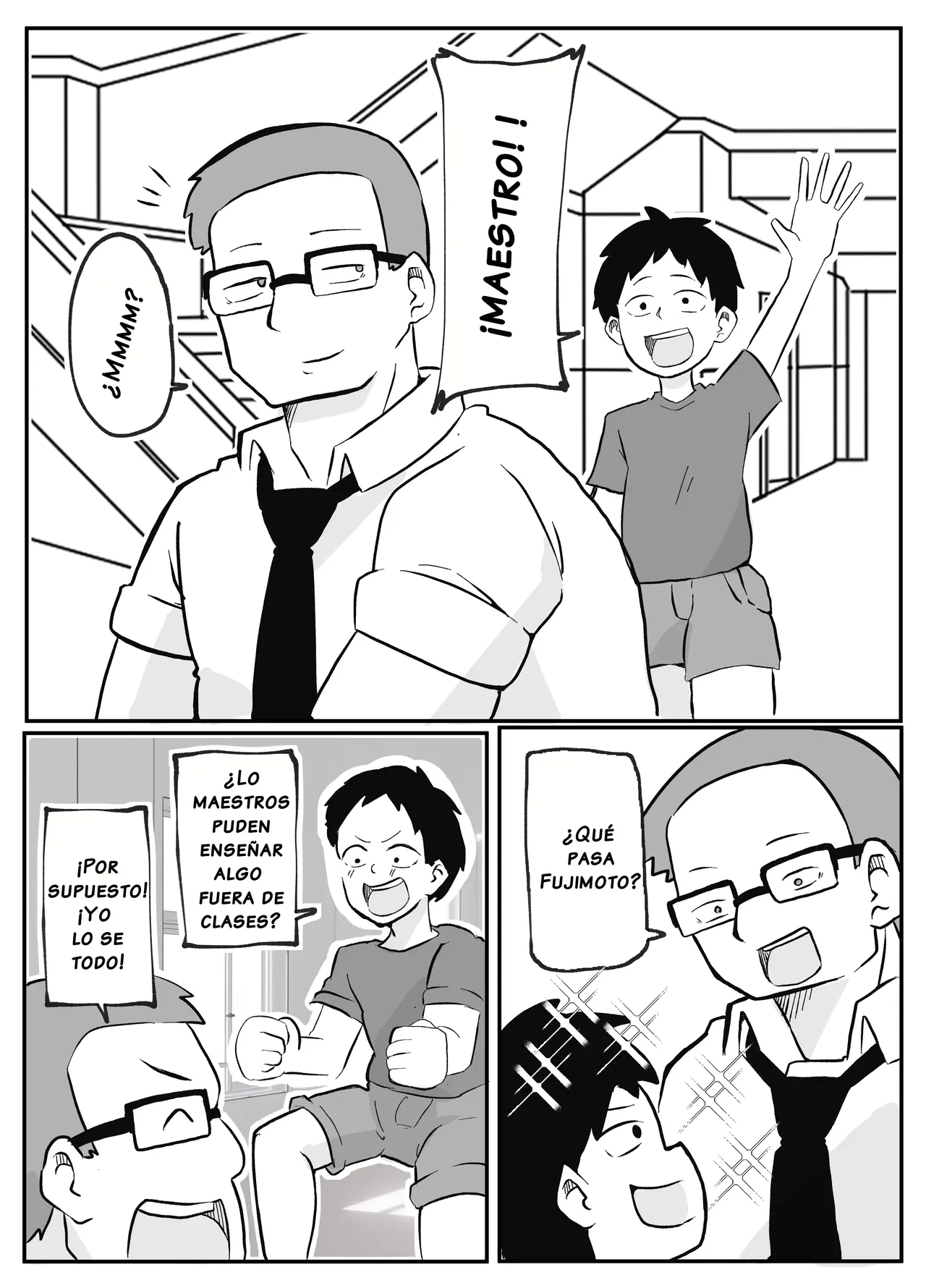 Sensei no Kagai Jugyou ~Aka-chan no Tsukurikata~｜La Clase Especial del Maestro ~Cómo Hacer Bebés~ page 2 full
