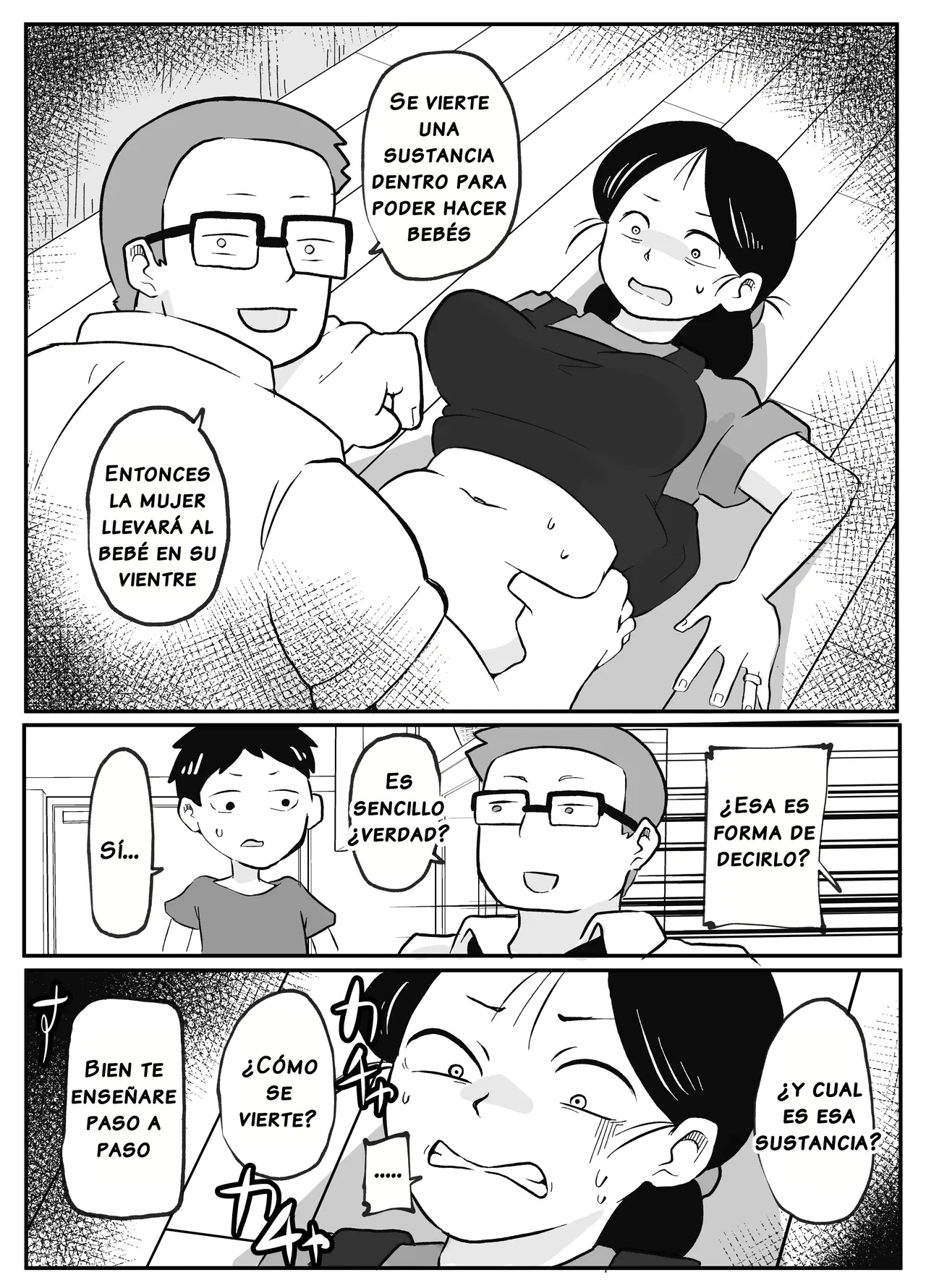 Sensei no Kagai Jugyou ~Aka-chan no Tsukurikata~｜La Clase Especial del Maestro ~Cómo Hacer Bebés~ page 7 full