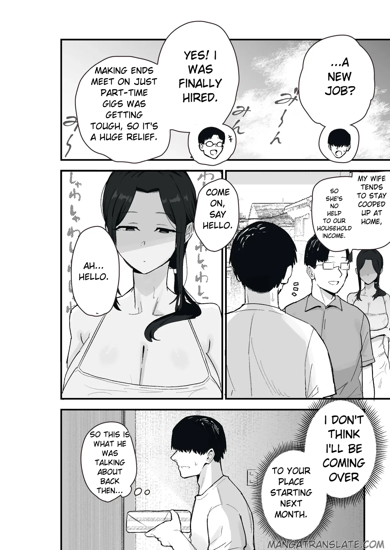 Taihai Tsuma 2 Taihaikei Hitozuma o Yachin Kawari ni Koki Tsukaeru Hanashi  / Desparate Scans page 11 full