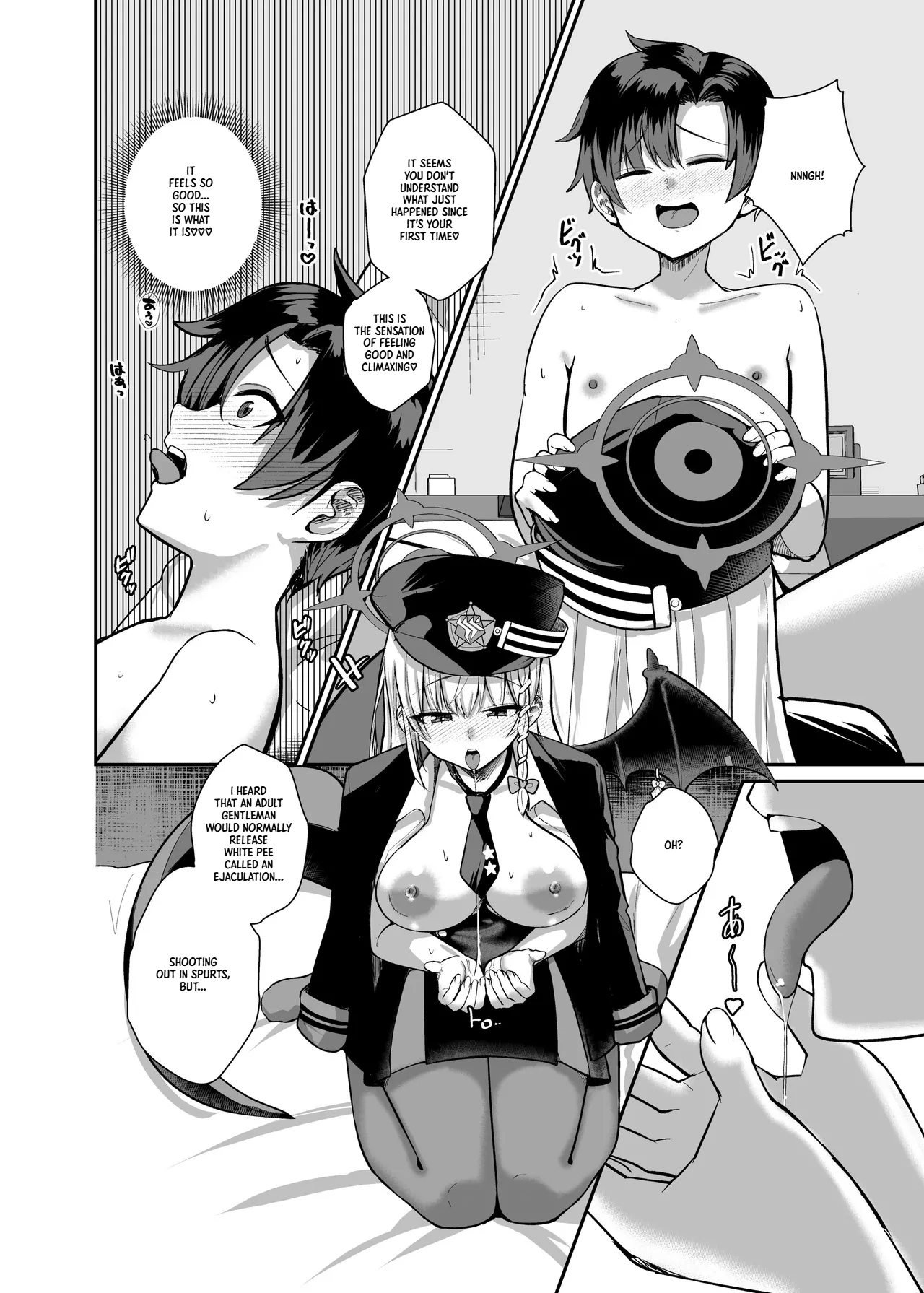 Sensei, Chotto Hajimete Itadakimasu wa. | Sensei, I'd like to have a taste of your semen page 7 full
