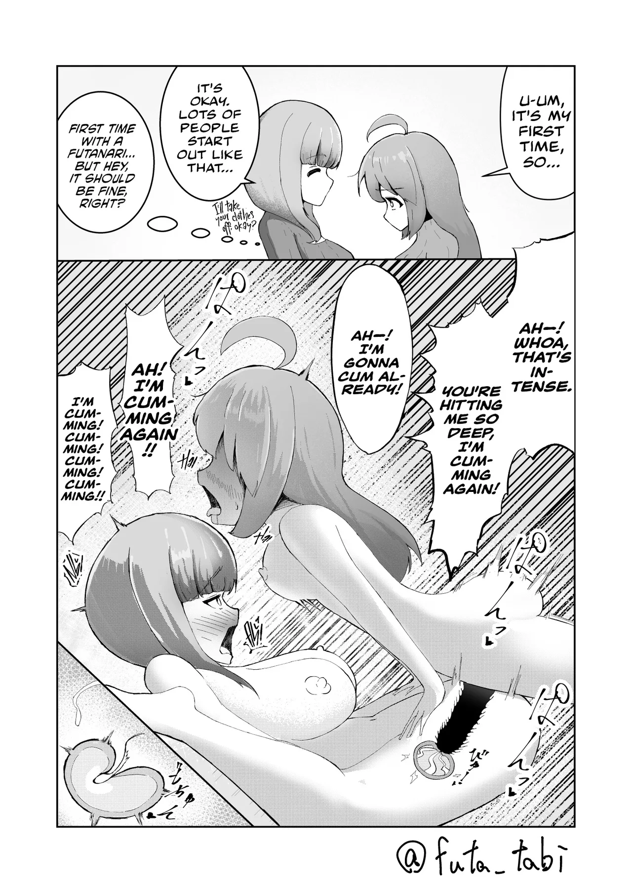 Futatabi Futanari Sakuhinshuu | Futatabi's Futanari Collection page 4 full