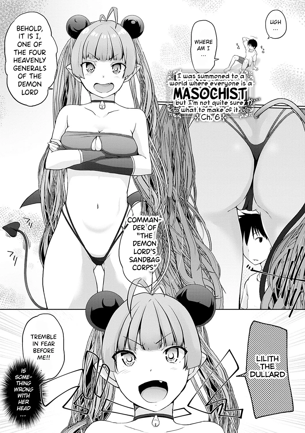 Isekai ni Shoukansaretara Zenin Do M Toka...Chotto Imi ga Wakaranai Ch.6 page 1 full