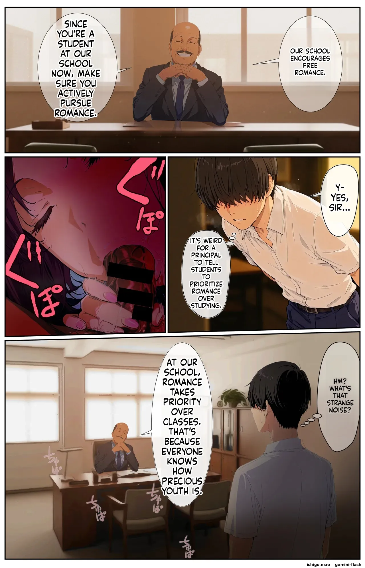 The School Where Hookers Stand in the Hallway — On-demand hookup service during class breaks! From wholesome types to gals—ready for instant sex! Before the bell rings -MTL page 3 full