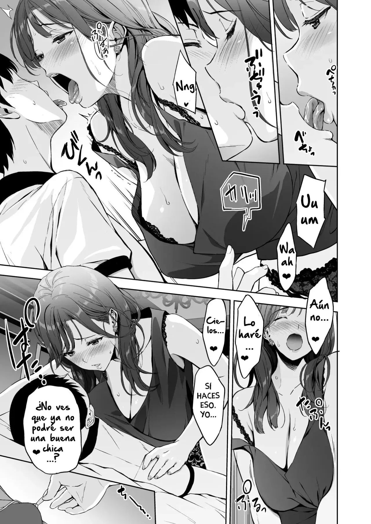 Binyuu no Kanojo ga Iru no ni Taisoubu no Bakunyuu ga Sasottekuru 2｜Tengo una novia con unos pechos preciosos, pero la chica con pechos grandes del club de gimnasia me está tentando 2 page 12 full