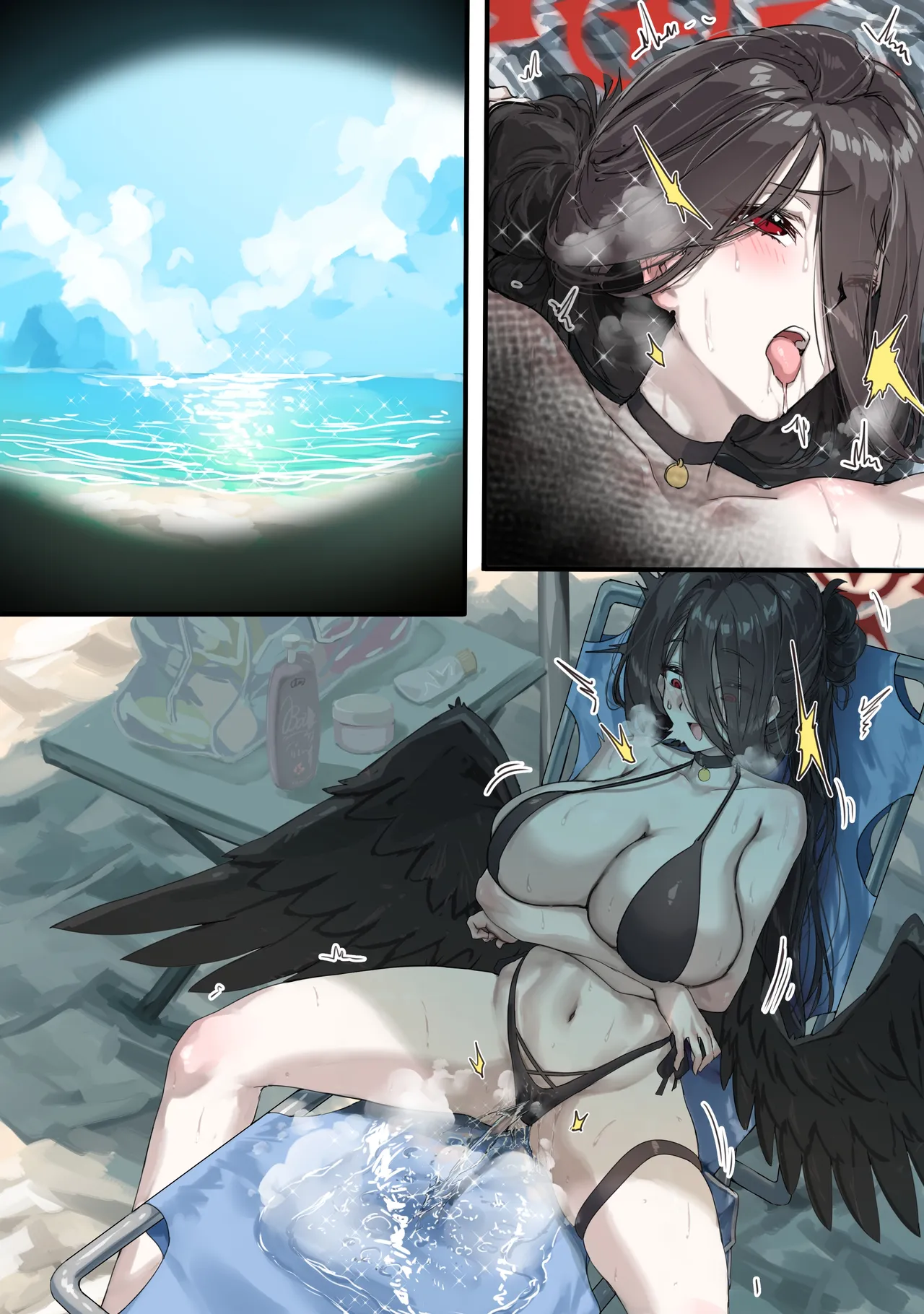 いるだけで先生を五感を狂わせちゃうハスミちゃん page 9 full