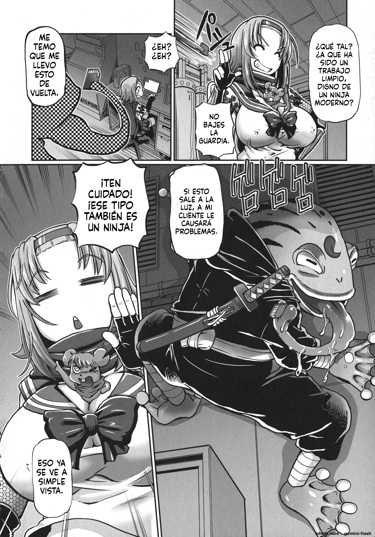 JK Ninja Marimo Ninpouchou  MTL page 8 full