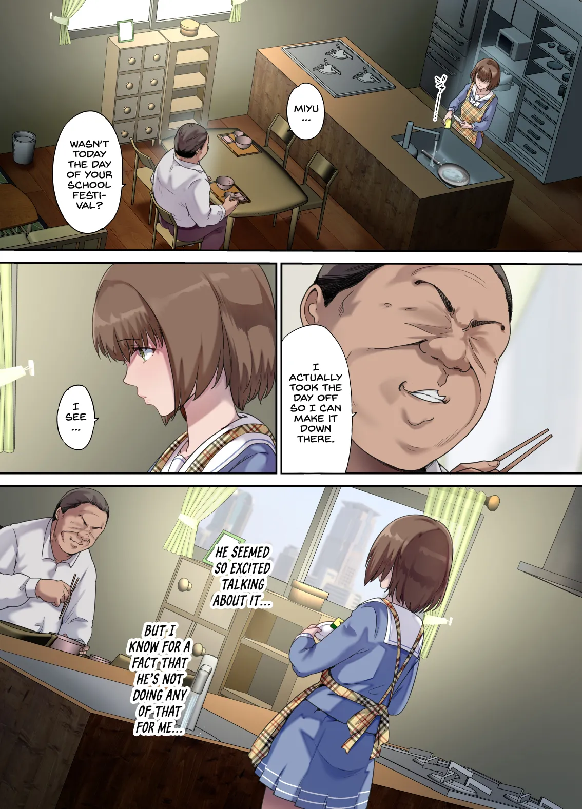 Papa no Shinshitsu wa Musume Tomodachi no Tamariba 5 -Ninshin Houkoku Hen- page 2 full