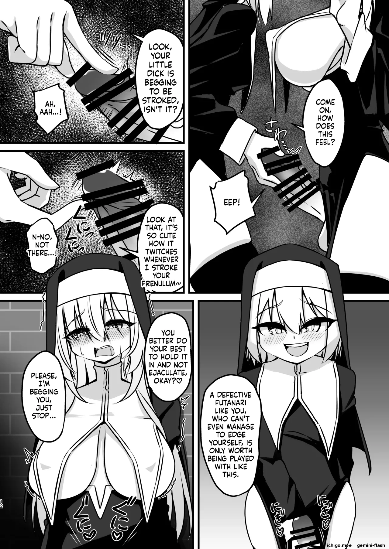Futanari Sister Jibatsu Koukai Ruined Orgasm Onanie page 11 full
