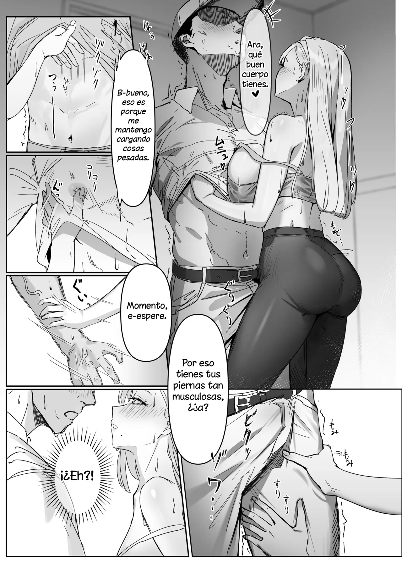 Haitatsusaki no Nagachichi Onee-san ga Ero Sugiru｜La chica tetona que salió a recbir su pedido estaba bien sexy page 9 full