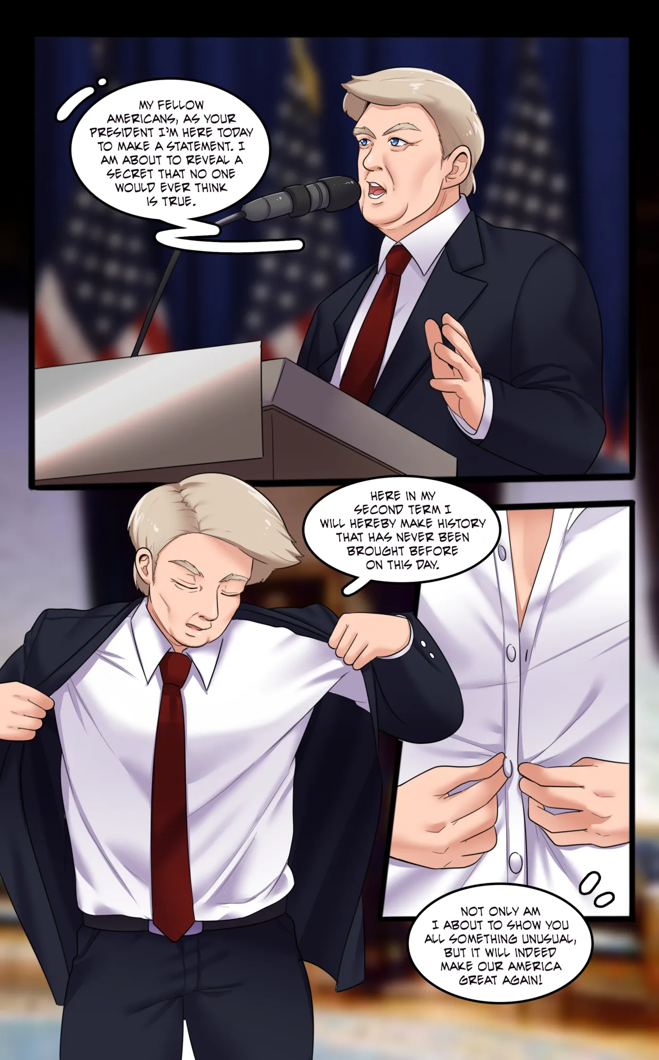 Make Our America Great Again! page 1 full