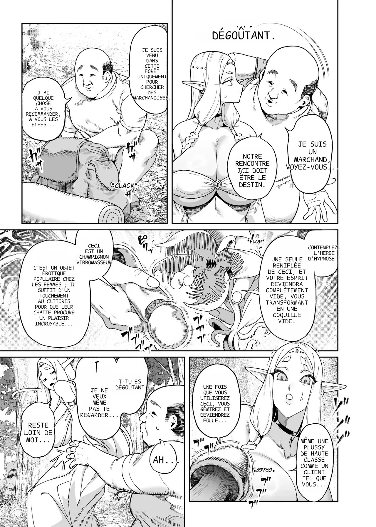 Isekai Hypnosis Uncle : Remplissage d’elfes avec ma bite à l'aide d'un cadeau hypnotique   by M2rk78 page 4 full