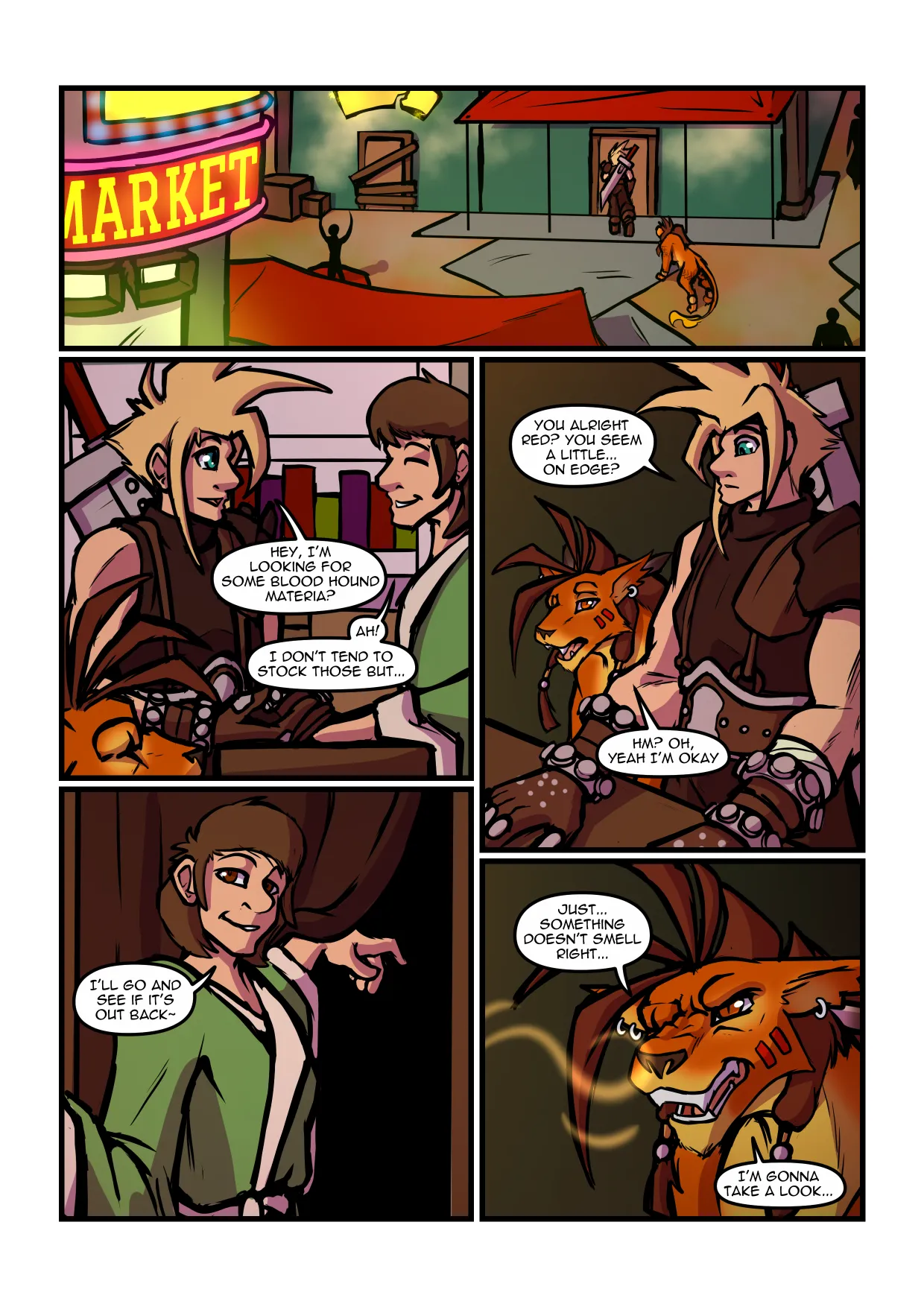 Materia Mating page 1 full