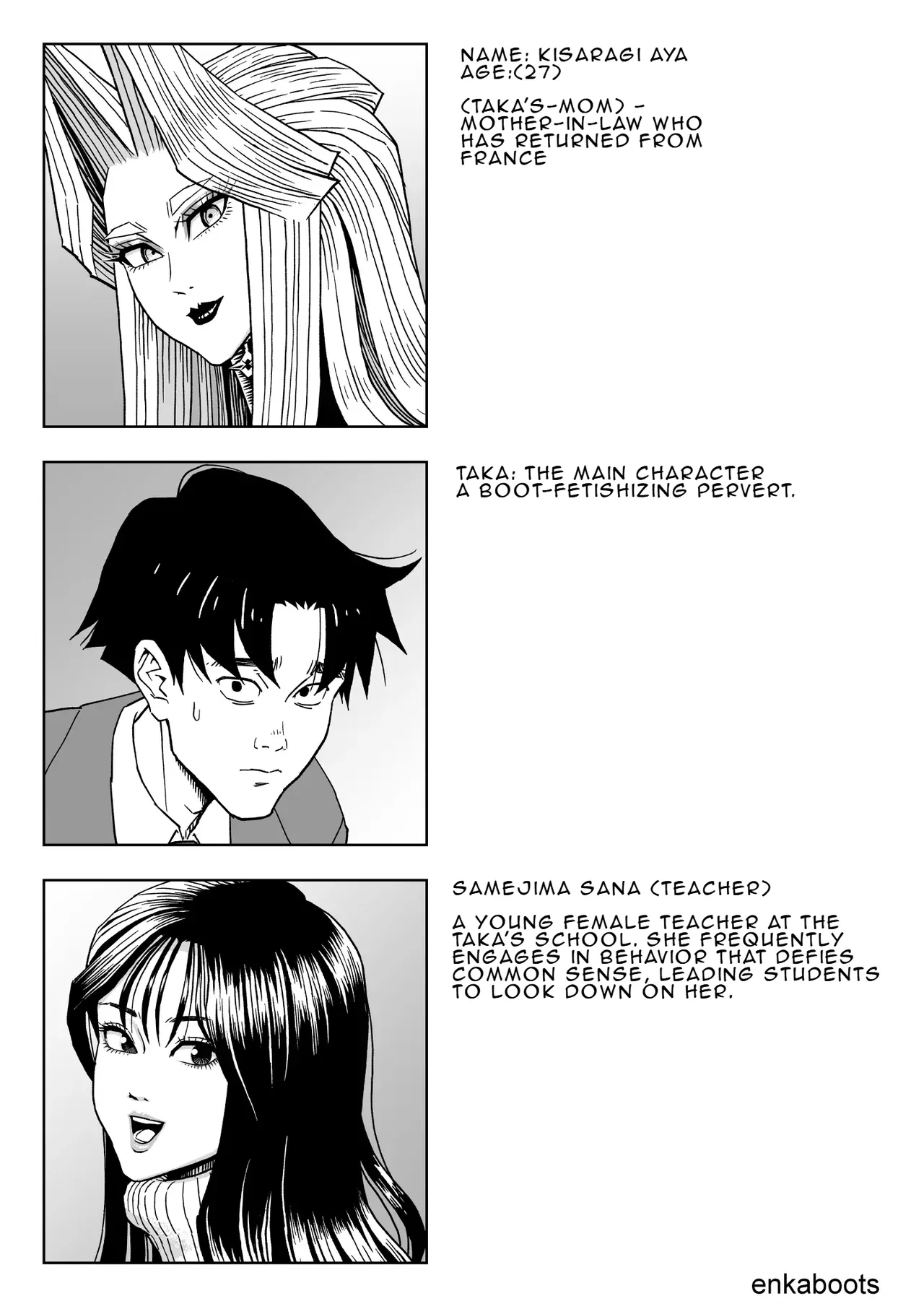 Manga 3 "My Stepmother is a Leather Queen" page 4 full
