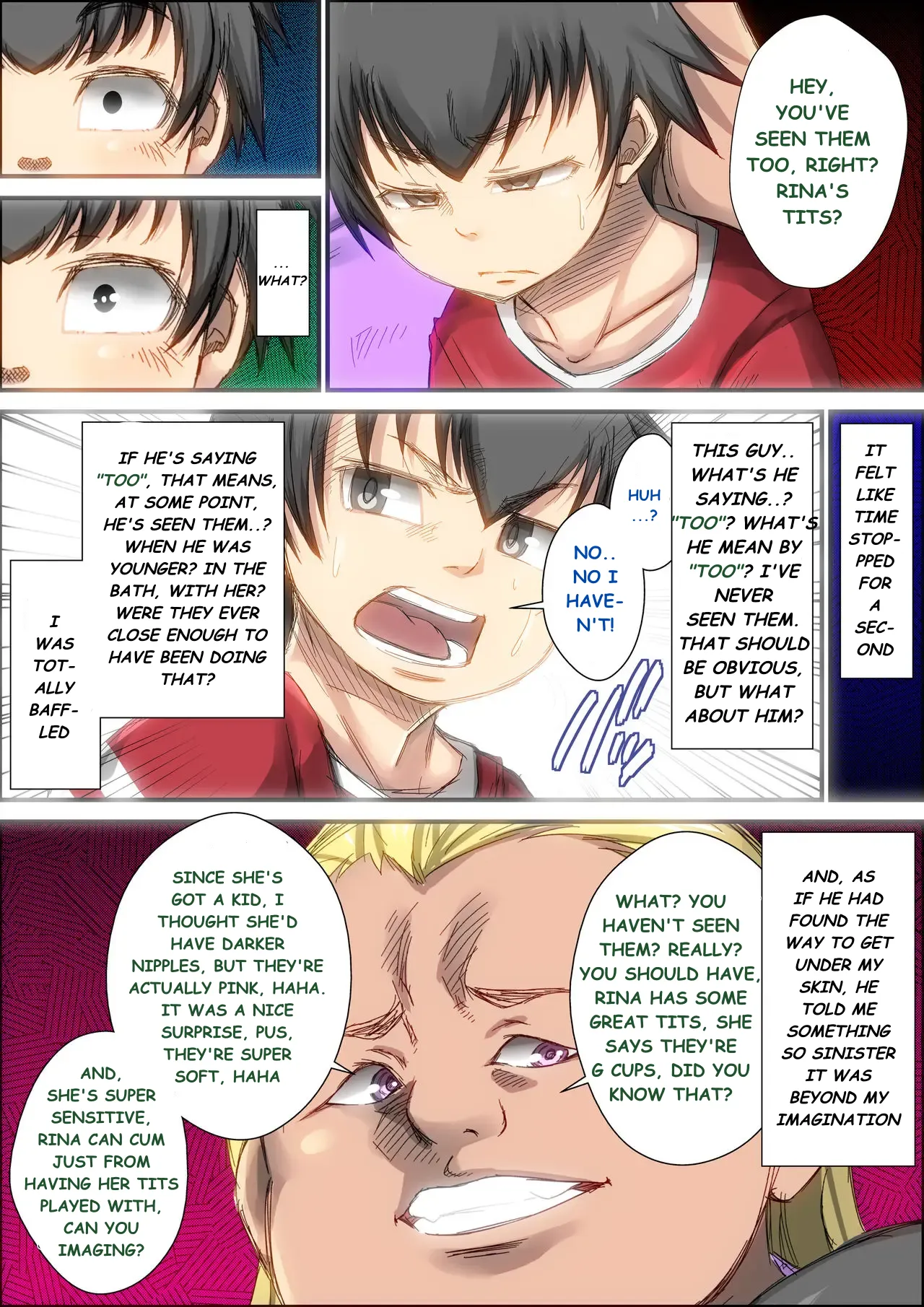 The Story of That Time the MILF Neighbor I had a Crush on was Fucked by a Delinquent page 11 full