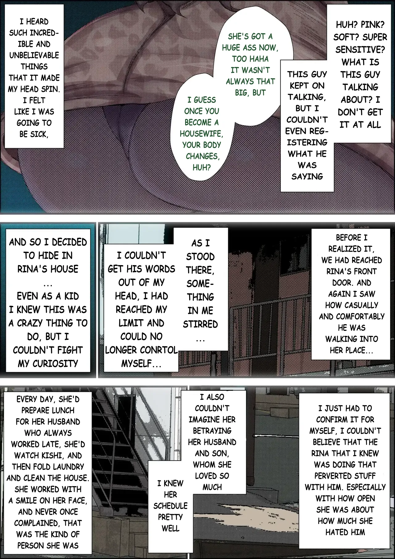The Story of That Time the MILF Neighbor I had a Crush on was Fucked by a Delinquent page 12 full
