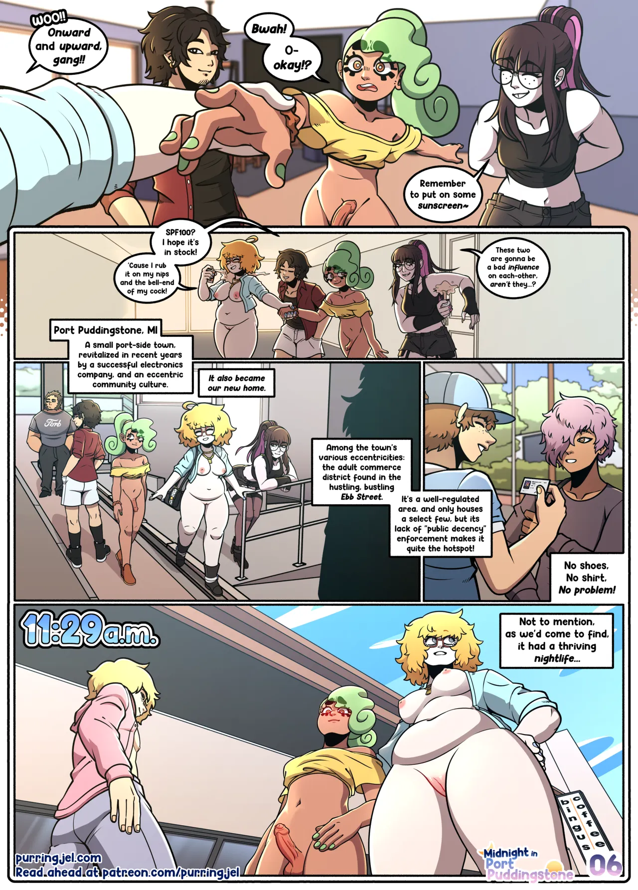 Midnight in Port Puddingstone page 6 full