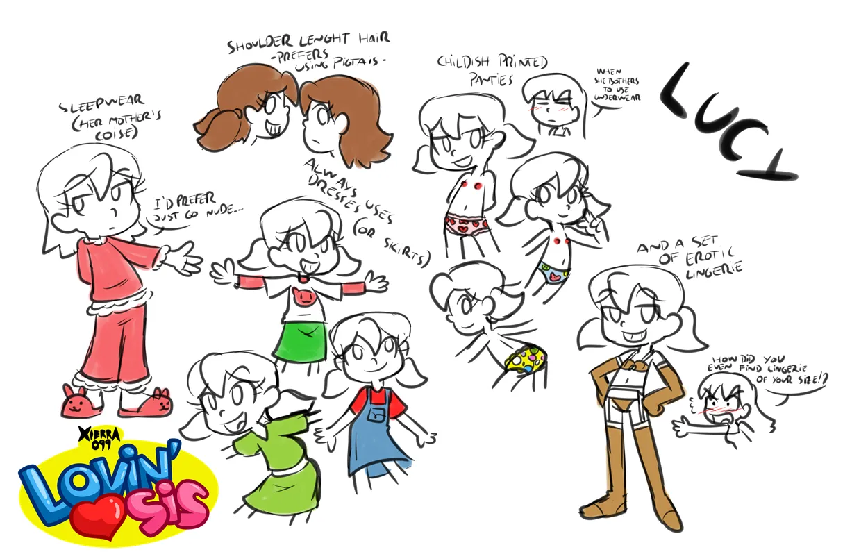 Lovin' Sis Extra Art page 5 full