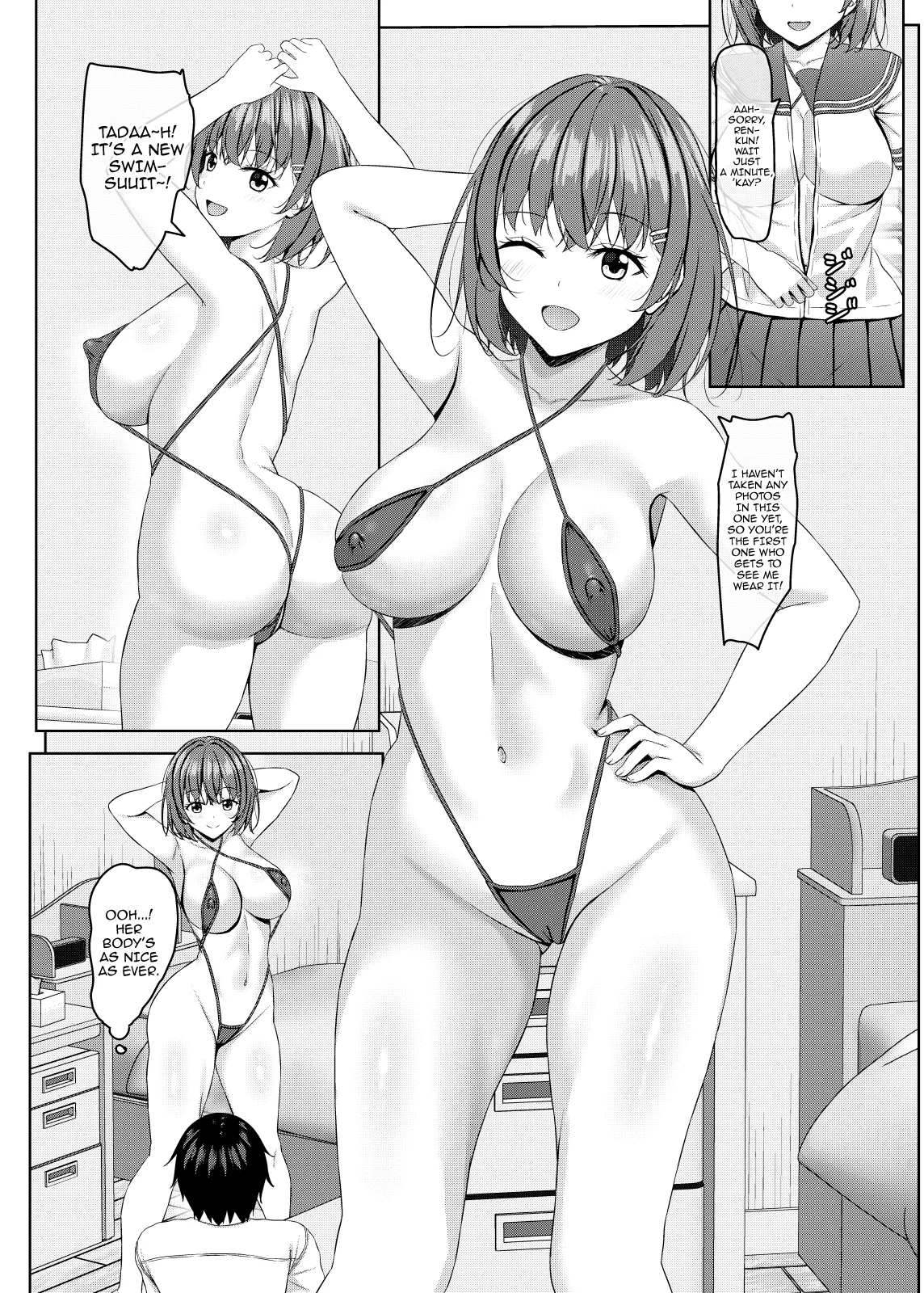 Boku no Kanojo wa jk Gravure Idol 2 /  My Girlfried Is A Gravure Idol 2 page 4 full