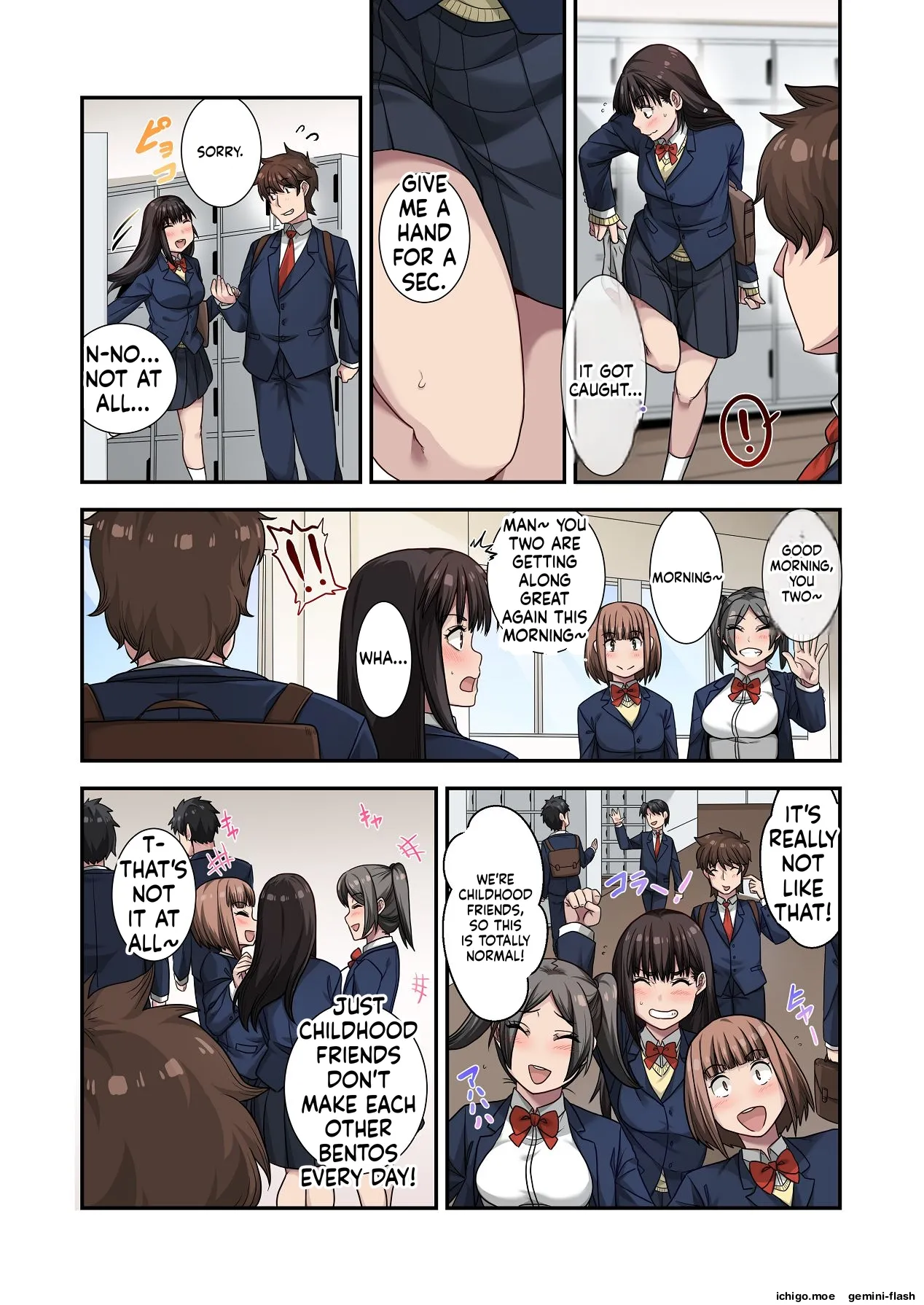 Nande Ore Janakute Soitsu to... ~Class no Charao ni Bijin Osananajimi wo Ubawaremashita~ page 11 full