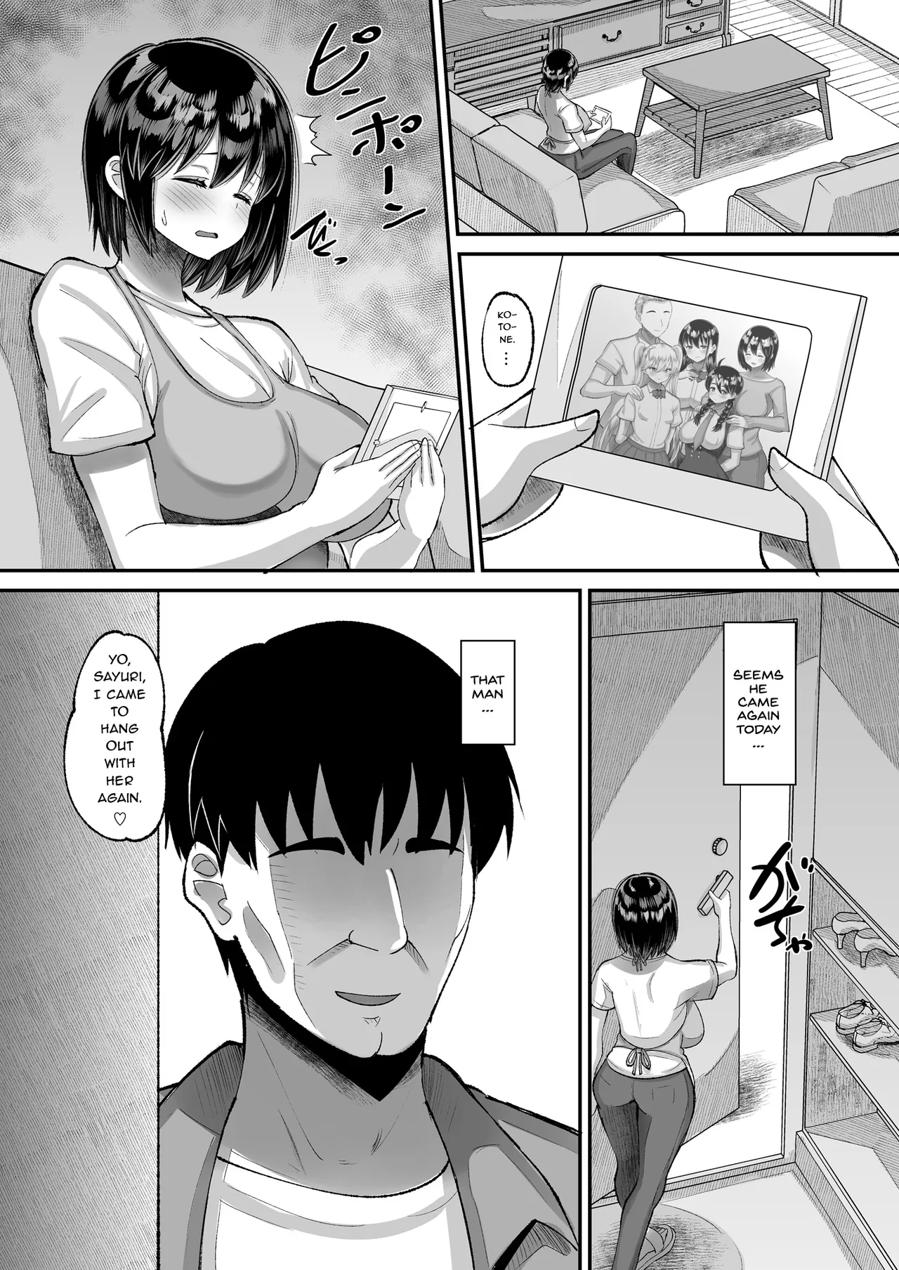AMP  Kichiku Kyoushi ni Otosareta Boku no Seito Kaichou 3 Jijo Eri. page 3 full
